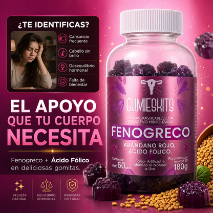 Fenogreco + Colágeno en gomitas