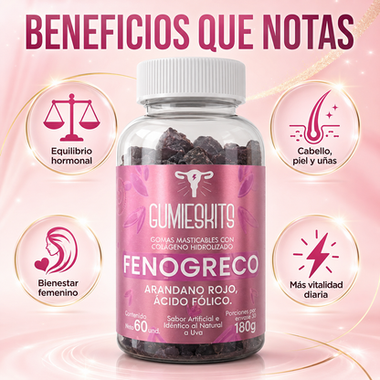 Fenogreco + Colágeno en gomitas