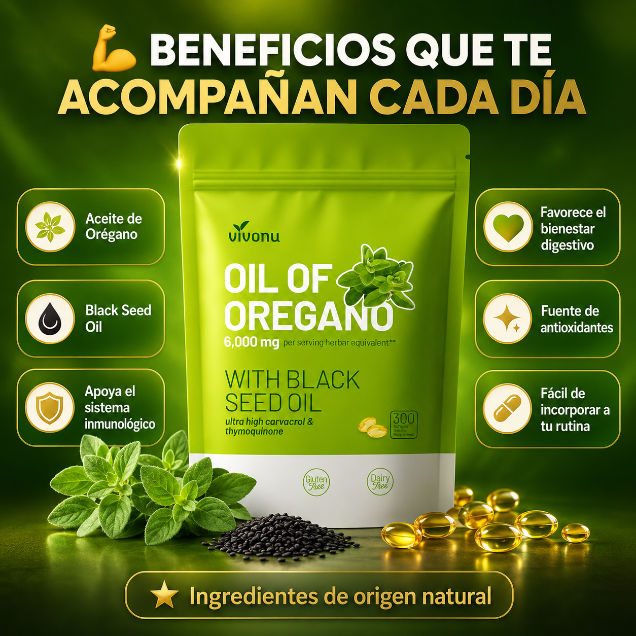 El Poder del Aceite de Orégano