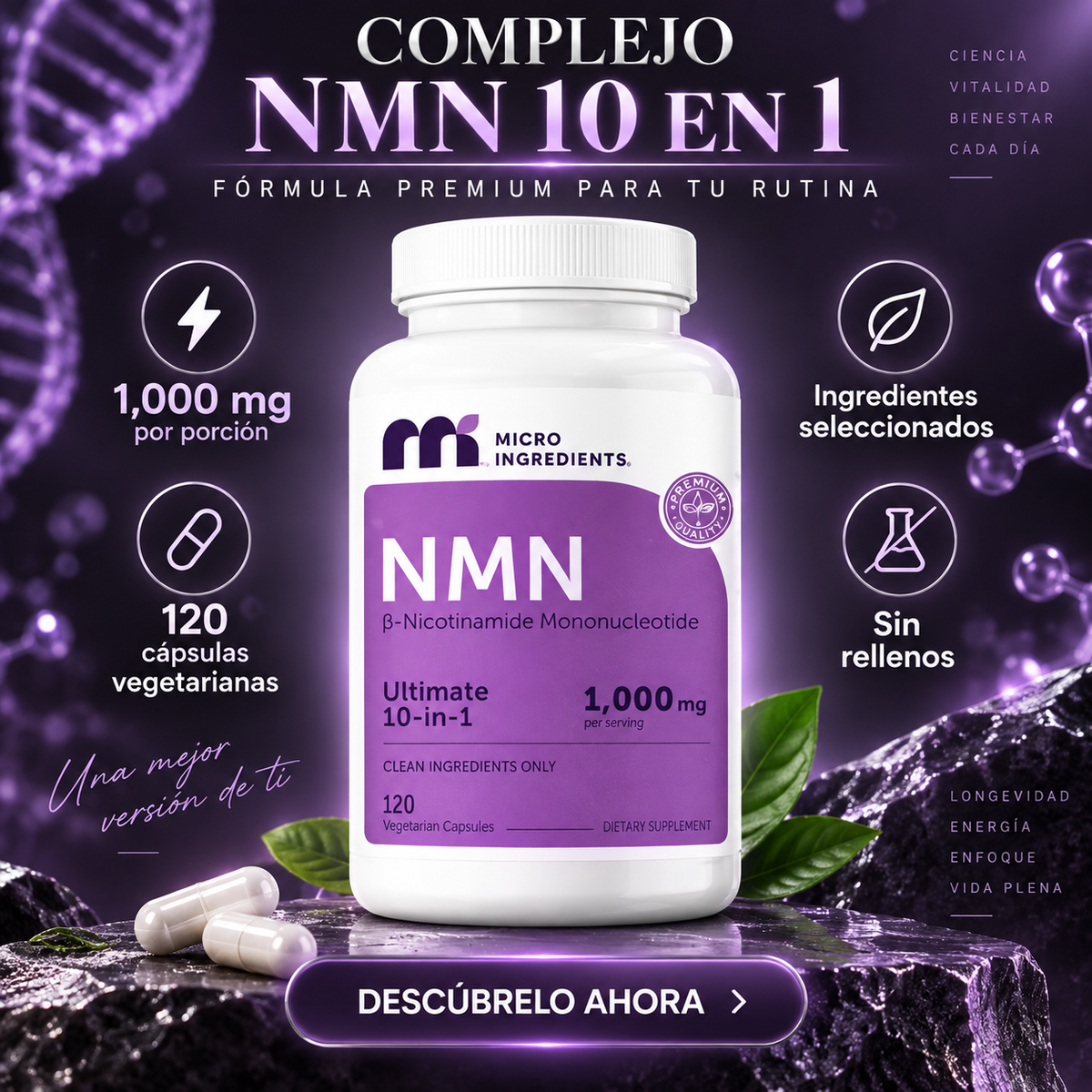Micro ingredientes  NMN