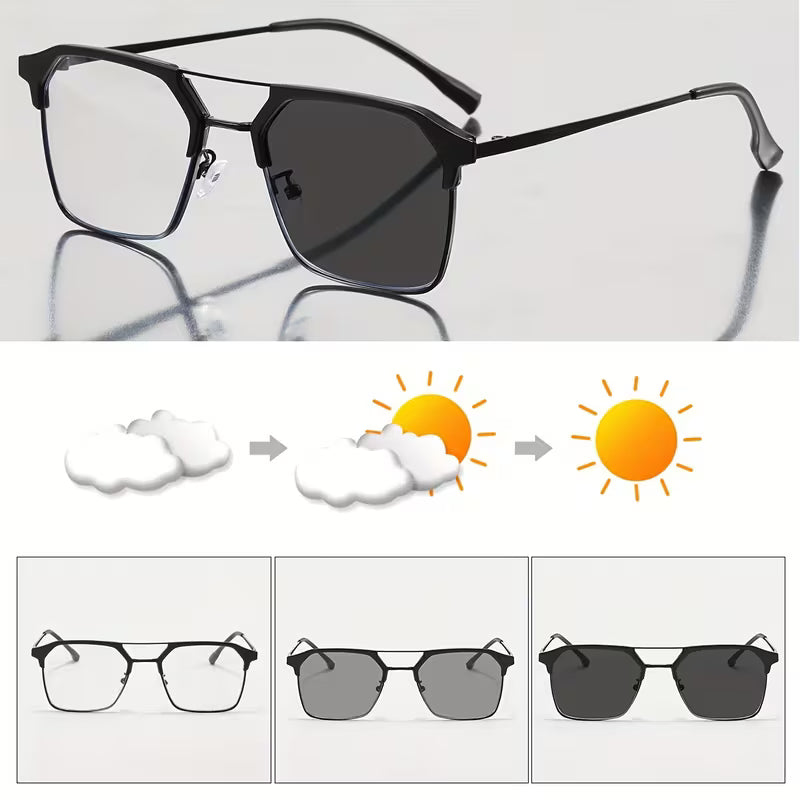 Gafas fotocromáticas Vintage Unisex