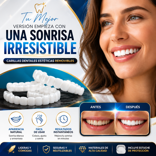 ¡Sonríe con Confianza en Segundos!-Carilla dental