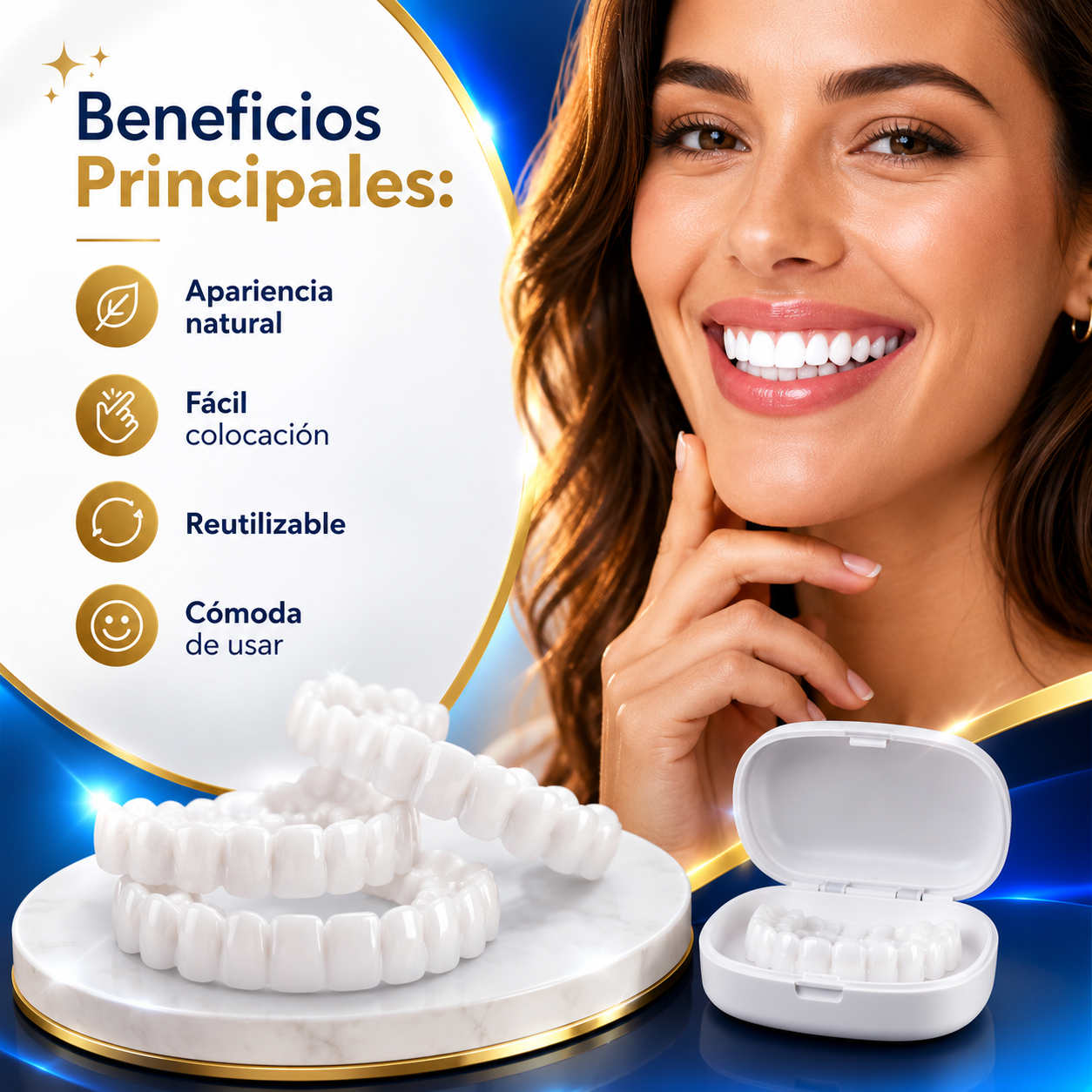 ¡Sonríe con Confianza en Segundos!-Carilla dental