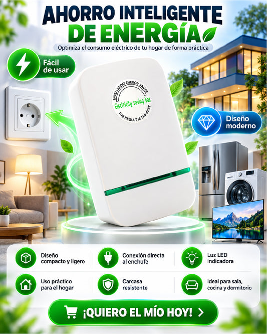 Ahorrador de Energía Potente Gasta Menos