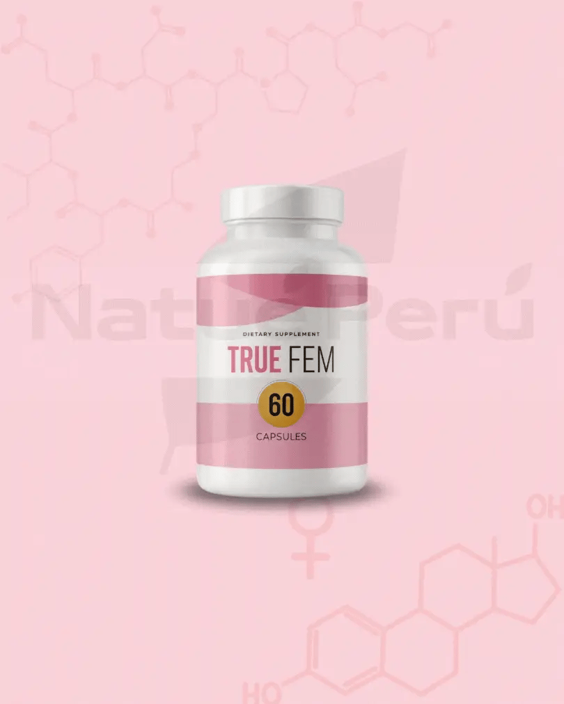 TRUE FEM – Suplemento Femenino 13 en 1 para Equilibrio Hormonal y Vitalidad (60 cápsulas)