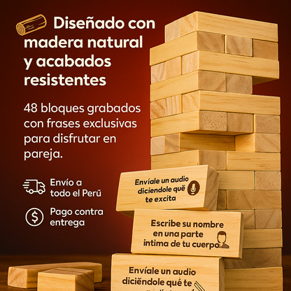 Jenga Love and Sex – Para Parejas