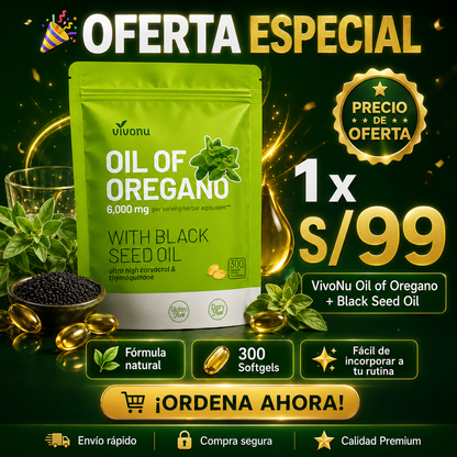 El Poder del Aceite de Orégano