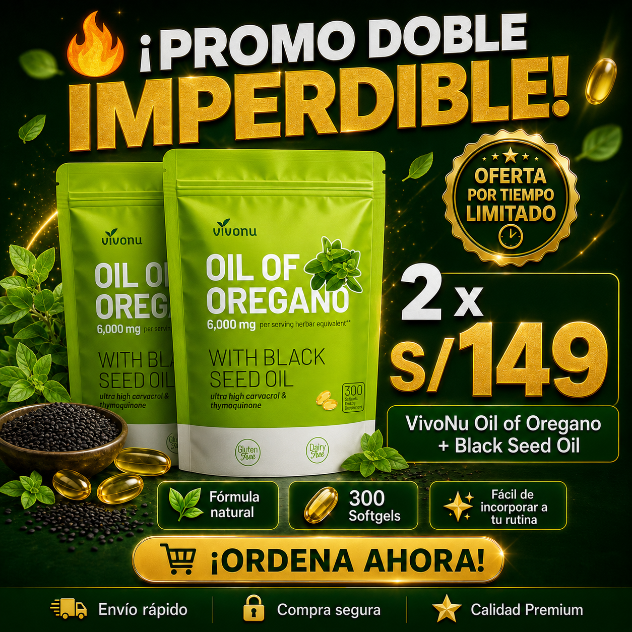 El Poder del Aceite de Orégano